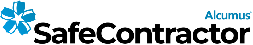 Alcumus SafeContractor logo.